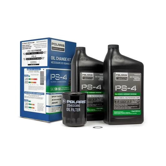 Full Synthetic Oil Change Kit, 2202166, 2 Quarts of PS-4 Engine Oil and 1 Oil Filter Item #: 2202166